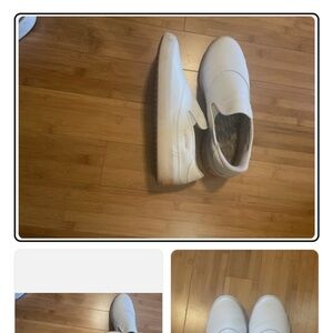 Adidas Men's White Slip-On Golf shoes